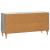Cabinet TV Gri Beton 102 x 34,5 x 50 cm Lemn prelucrat GartenMobel Dekor