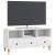 Cabinet TV Alb Lucios 102 x 34,5 x 50 cm Lemn prelucrat GartenMobel Dekor