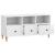 Cabinet TV Alb Lucios 102 x 34,5 x 50 cm Lemn prelucrat GartenMobel Dekor