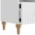 Cabinet TV Alb Lucios 102 x 34,5 x 50 cm Lemn prelucrat GartenMobel Dekor