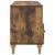 Cabinet TV Stejar Afumat 102 x 34,5 x 50 cm Lemn prelucrat GartenMobel Dekor