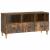 Cabinet TV Stejar Afumat 102 x 34,5 x 50 cm Lemn prelucrat GartenMobel Dekor