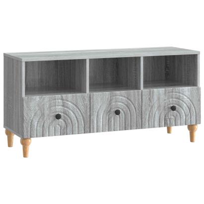 Cabinet TV Sonoma gri 102 x 34,5 x 50 cm Lemn prelucrat GartenMobel Dekor