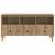 Cabinet TV Stejar Artizanal 102 x 34,5 x 50 cm Lemn prelucrat GartenMobel Dekor