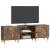 Cabinet TV Stejar fumuriu 150 x 31 x 50 cm Lemn prelucrat GartenMobel Dekor