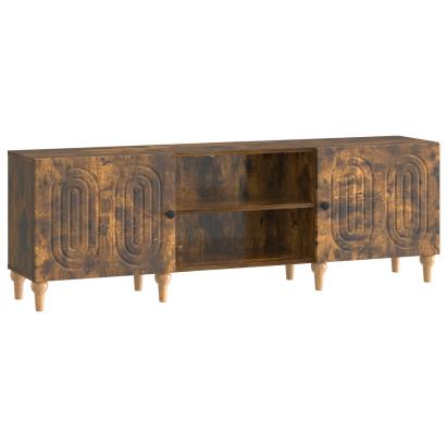 Cabinet TV Stejar fumuriu 150 x 31 x 50 cm Lemn prelucrat GartenMobel Dekor