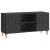 Cabinet TV Negru 102 x 34,5 x 50 cm Lemn prelucrat GartenMobel Dekor