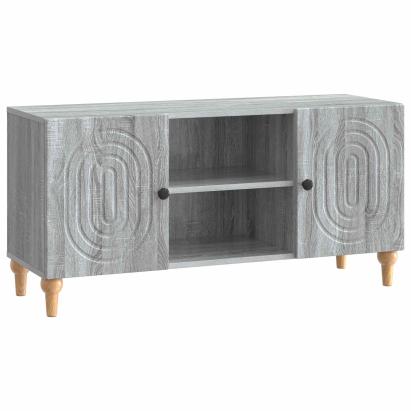 Cabinet TV Sonoma gri 102 x 34,5 x 50 cm Lemn prelucrat GartenMobel Dekor