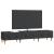 Cabinet TV cu sertar Negru 147 x 34,5 x 30 cm Lemn prelucrat GartenMobel Dekor