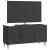 Cabinet TV Negru 99 x 34,5 x 50 cm Lemn prelucrat GartenMobel Dekor