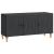 Cabinet TV Negru 99 x 34,5 x 50 cm Lemn prelucrat GartenMobel Dekor
