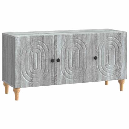 Cabinet TV Sonoma gri 99 x 34,5 x 50 cm Lemn prelucrat GartenMobel Dekor