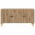 Cabinet TV Stejar Artizanal 99 x 34,5 x 50 cm Lemn prelucrat GartenMobel Dekor
