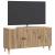 Cabinet TV Stejar Artizanal 99 x 34,5 x 50 cm Lemn prelucrat GartenMobel Dekor