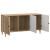 Cabinet TV Stejar Artizanal 99 x 34,5 x 50 cm Lemn prelucrat GartenMobel Dekor