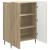 Bufet Stejar Sonoma 66 x 34,5 x 92 cm Lemn prelucrat GartenMobel Dekor