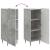 Bufet Gri Beton 34,5 x 33 x 92 cm Lemn prelucrat GartenMobel Dekor