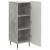 Bufet Gri Beton 34,5 x 33 x 92 cm Lemn prelucrat GartenMobel Dekor