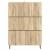 Dulap cu sertare Stejar Sonoma 66 x 34,5 x 92 cm Lemn prelucrat GartenMobel Dekor