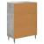 Dulap cu sertare Gri Beton 66 x 34,5 x 92 cm Lemn prelucrat GartenMobel Dekor