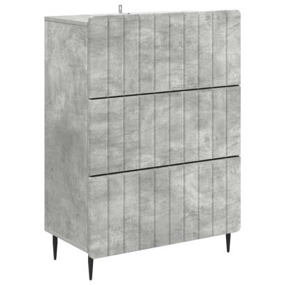 Dulap cu sertare Gri Beton 66 x 34,5 x 92 cm Lemn prelucrat GartenMobel Dekor