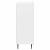 Dulap cu sertare Alb foarte lucios 66 x 34,5 x 92 cm GartenMobel Dekor