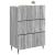 Dulap cu sertare Sonoma gri 66 x 34,5 x 92 cm Lemn prelucrat GartenMobel Dekor