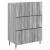 Dulap cu sertare Sonoma gri 66 x 34,5 x 92 cm Lemn prelucrat GartenMobel Dekor