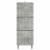 Dulap cu sertare Gri Beton 33 x 34,5 x 92 cm Lemn prelucrat GartenMobel Dekor