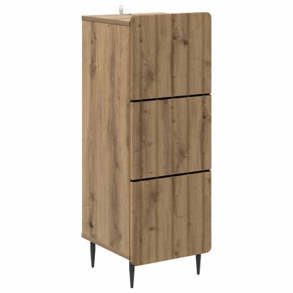 Dulap cu sertare Stejar Artizanal 33 x 34,5 x 92 cm GartenMobel Dekor
