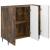 Bufet Stejar fumuriu 89 x 34,5 x 82 cm Lemn prelucrat GartenMobel Dekor