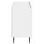 Bufet Alb foarte lucios 89 x 34,5 x 62 cm Lemn prelucrat GartenMobel Dekor
