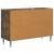 Bufet cu sertar Stejar fumuriu 89 x 34,5 x 62 cm Lemn prelucrat GartenMobel Dekor