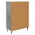 Bufet cu sertar Gri Beton 66 x 34,5 x 97 cm Lemn prelucrat GartenMobel Dekor