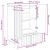 Bufet Alb foarte lucios 66 x 34,5 x 97 cm Lemn prelucrat GartenMobel Dekor