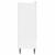 Bufet Alb foarte lucios 66 x 34,5 x 97 cm Lemn prelucrat GartenMobel Dekor