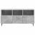 Cabinet TV Gri Beton 102 x 34,5 x 50 cm Lemn prelucrat GartenMobel Dekor