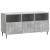Cabinet TV Gri Beton 102 x 34,5 x 50 cm Lemn prelucrat GartenMobel Dekor