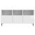 Cabinet TV Alb foarte lucios 102 x 34,5 x 50 cm Lemn prelucrat GartenMobel Dekor