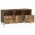 Cabinet TV Stejar fumuriu 102 x 34,5 x 50 cm Lemn prelucrat GartenMobel Dekor