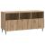 Cabinet TV Stejar Artizanal 102 x 34,5 x 50 cm Lemn prelucrat GartenMobel Dekor