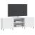 Cabinet TV Alb 150 x 31 x 52 cm Lemn prelucrat GartenMobel Dekor