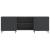 Cabinet TV Negru 150 x 31 x 52 cm Lemn prelucrat GartenMobel Dekor