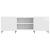 Cabinet TV Alb foarte lucios 150 x 31 x 52 cm Lemn prelucrat GartenMobel Dekor