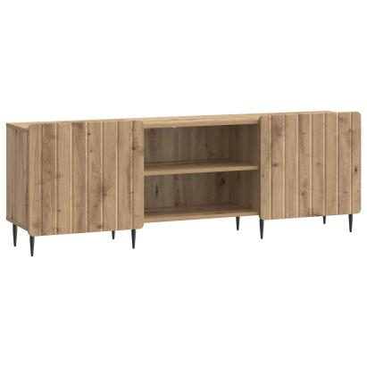 Cabinet TV Stejar Artizanal 150 x 31 x 52 cm Lemn prelucrat GartenMobel Dekor