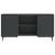 Cabinet TV Negru 102 x 34,5 x 52 cm Lemn prelucrat GartenMobel Dekor