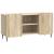 Cabinet TV Stejar Sonoma 102 x 34,5 x 52 cm Lemn prelucrat GartenMobel Dekor