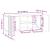 Cabinet TV Stejar Sonoma 102 x 34,5 x 52 cm Lemn prelucrat GartenMobel Dekor