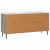 Cabinet TV Gri Beton 102 x 34,5 x 52 cm Lemn prelucrat GartenMobel Dekor