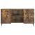 Cabinet TV Stejar fumuriu 102 x 34,5 x 52 cm Lemn prelucrat GartenMobel Dekor
